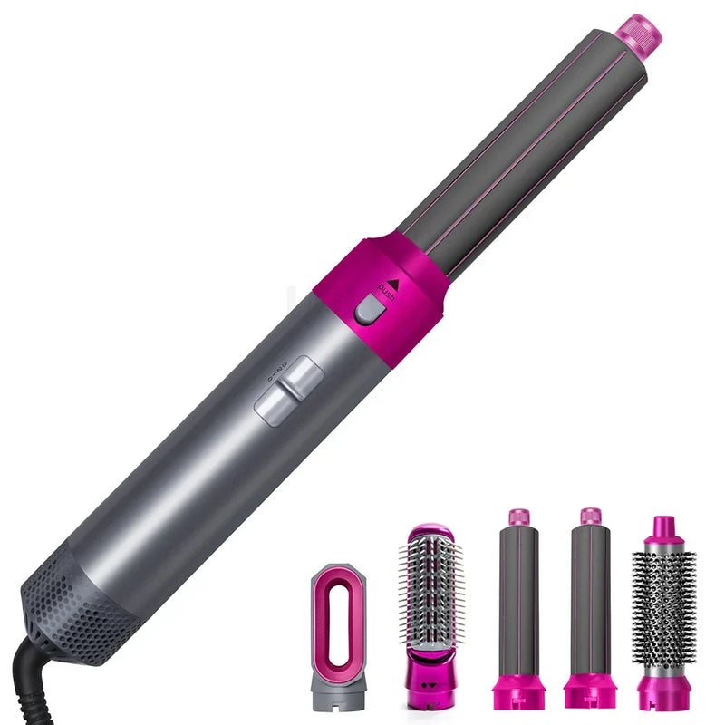 Airelis 5 Pro - Cepillo Secador 5 en 1 - Seca, Cepilla, Alisa, Riza y Moldea